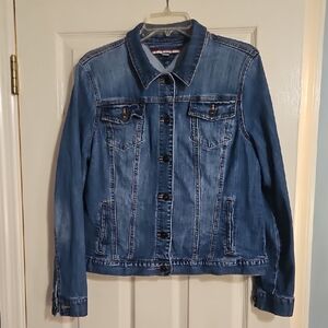 Tommy Hilfiger Blue Denim Slim Jscket